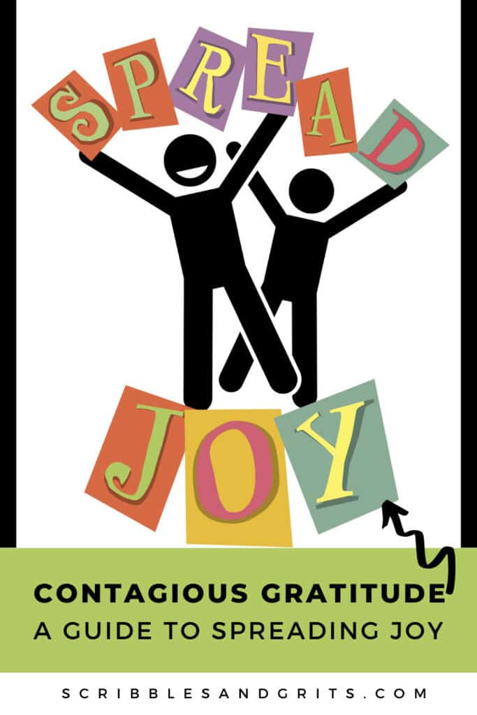 Contagious Gratitude A Guide For Spreading Joy Pinterest Pin