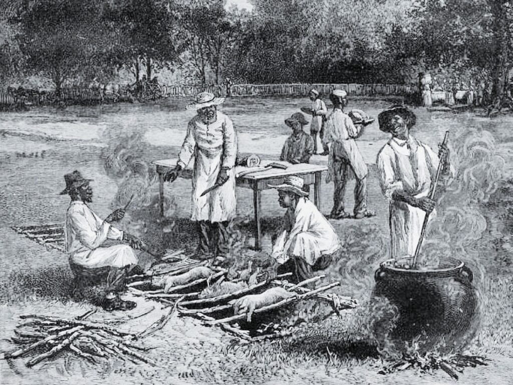A Southern Barbecue 1887