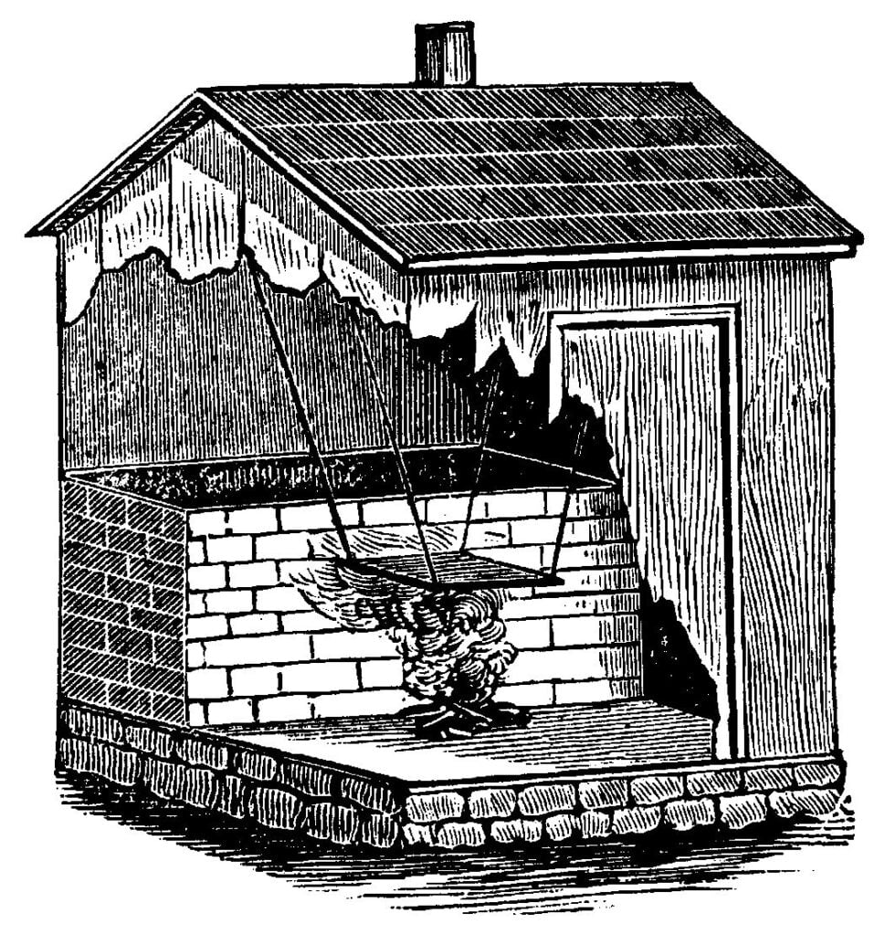 1883 Smokehouse Sketch