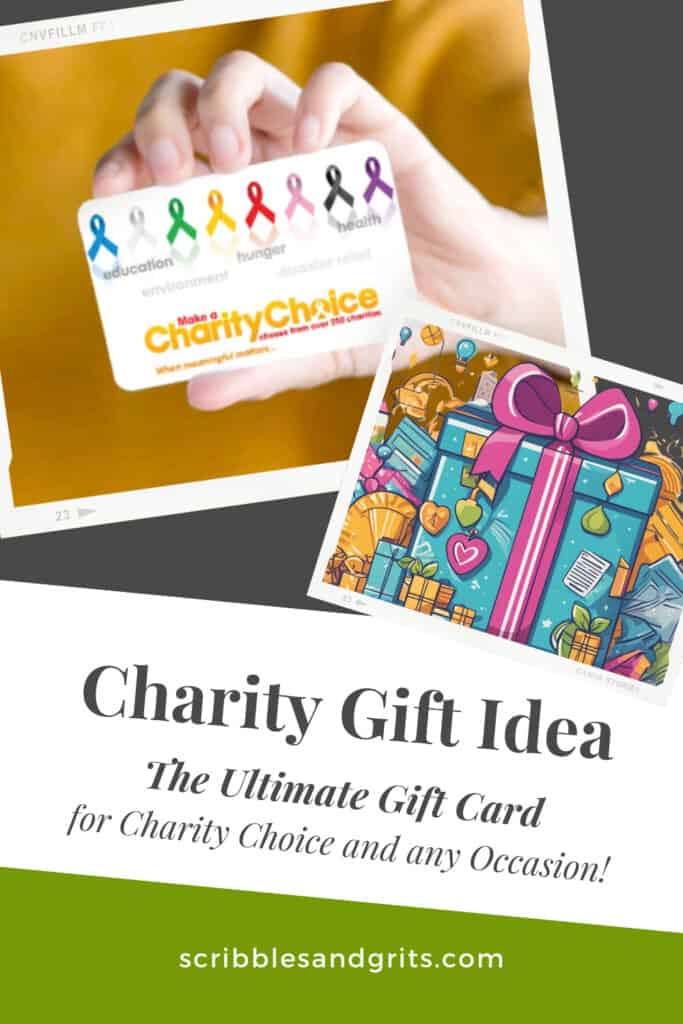 CharityChoice Gift Card as a Charity Gift Idea