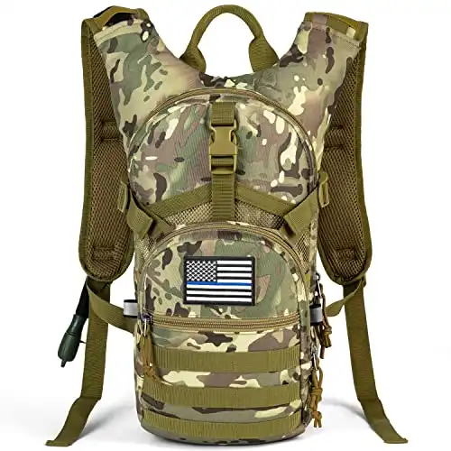 SHARKMOUTH Tactical Molle Hydration Backpack